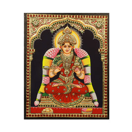 Tanjore Painting Annapurneshwari ( Against Order/ Dispatch in 45 Days)