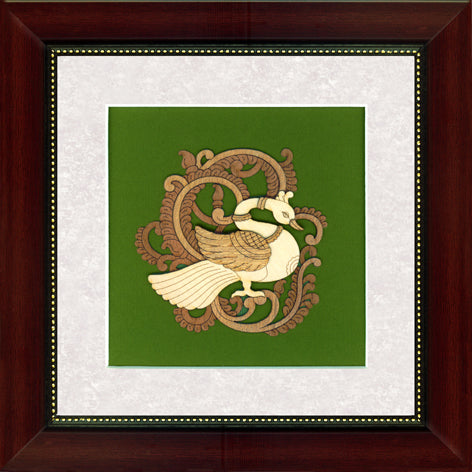 Wh 8x8  Deco Swan ragaarts.myshopify.com