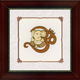 Wh 8x8 Ganesha Om3 ragaarts.myshopify.com