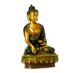 Brass Meditating Buddha