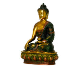 Brass Meditating Buddha