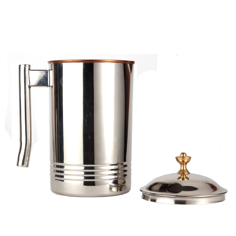 Copper Platinum Jug