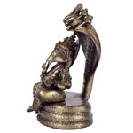 Ganesha Sitting On Snake ragaarts.myshopify.com