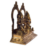 Ganesha & Lakshmi With Prabhavali ragaarts.myshopify.com