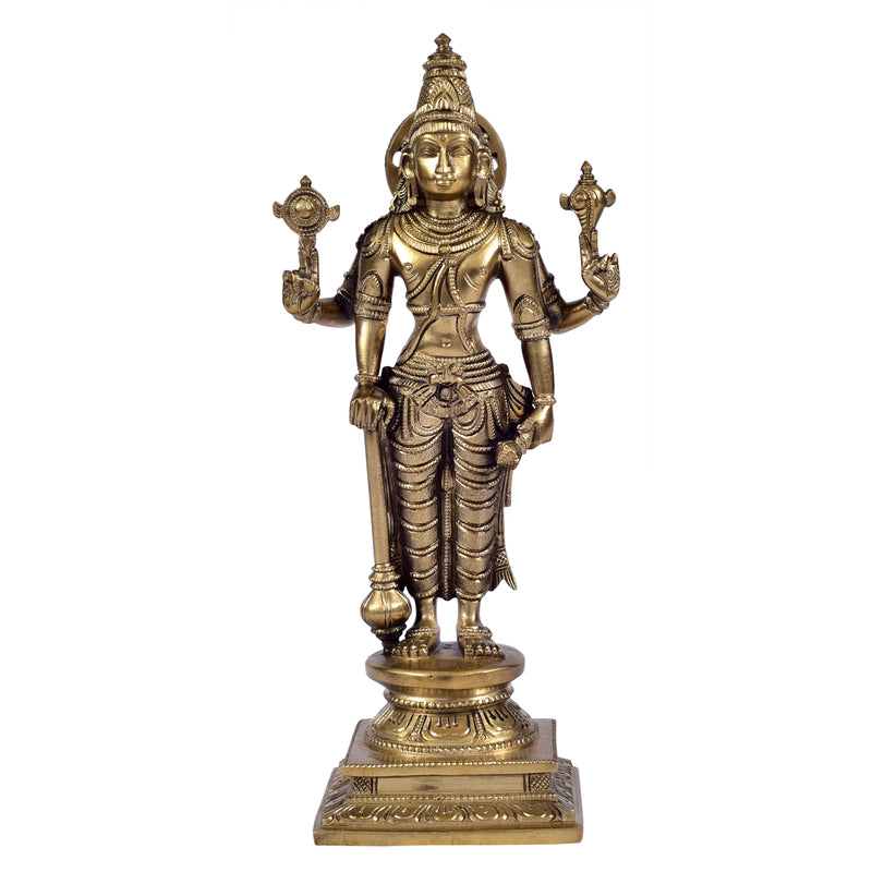 Vishnu Standing ragaarts.myshopify.com