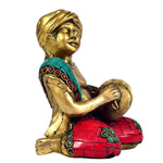 Musical Man with Stone Work ragaarts.myshopify.com