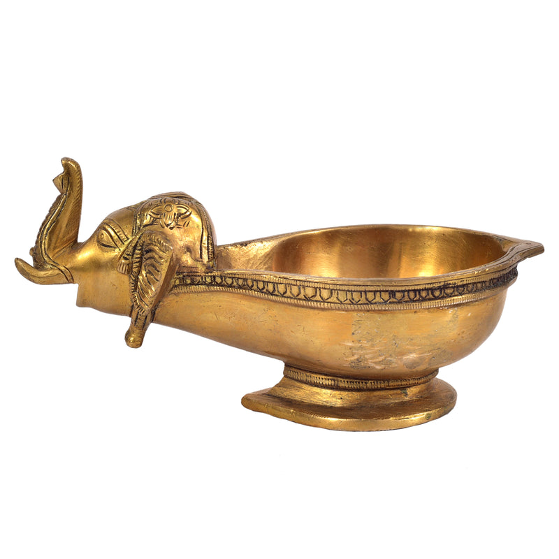 Elephant Diya Big ragaarts.myshopify.com