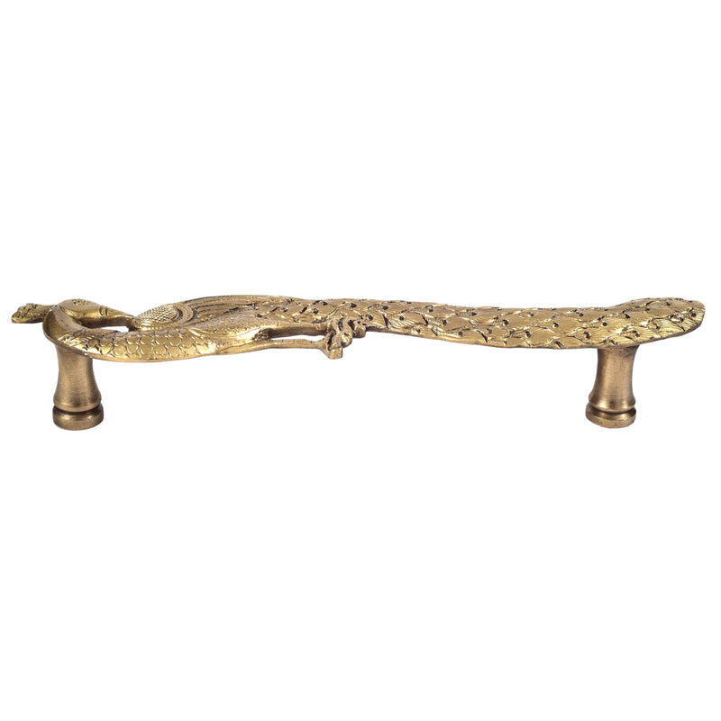 Peacock Door Handle ragaarts.myshopify.com