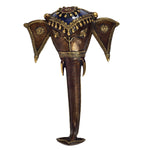 Bastar Elephant Head Diya ragaarts.myshopify.com