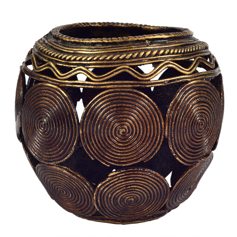Bastar Round Jali Penstand ragaarts.myshopify.com