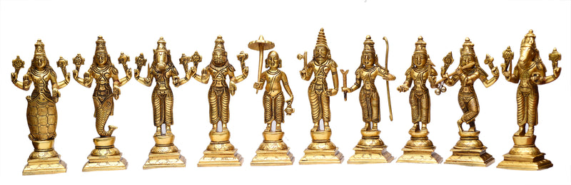 Brass Dashavatara 2 ragaarts.myshopify.com