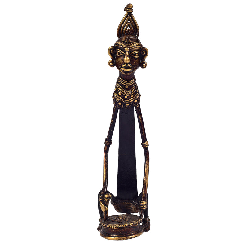 Bastar Lady Sitting ragaarts.myshopify.com