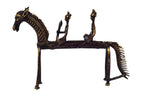 Bastar Horse with 2 Riders ragaarts.myshopify.com