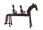 Bastar Horse with 2 Riders ragaarts.myshopify.com