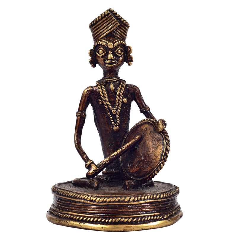 Bastar Musician sitting ragaarts.myshopify.com