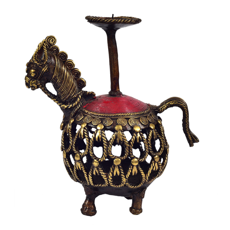 Bastar Golu Candle Stand ragaarts.myshopify.com