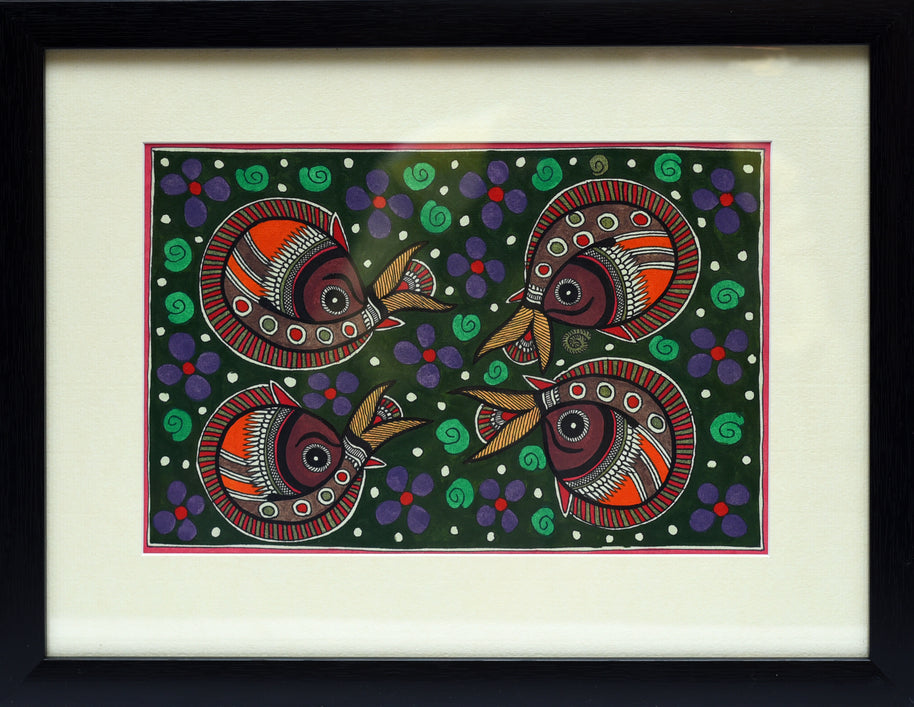 Madhubani Painting ragaarts.myshopify.com