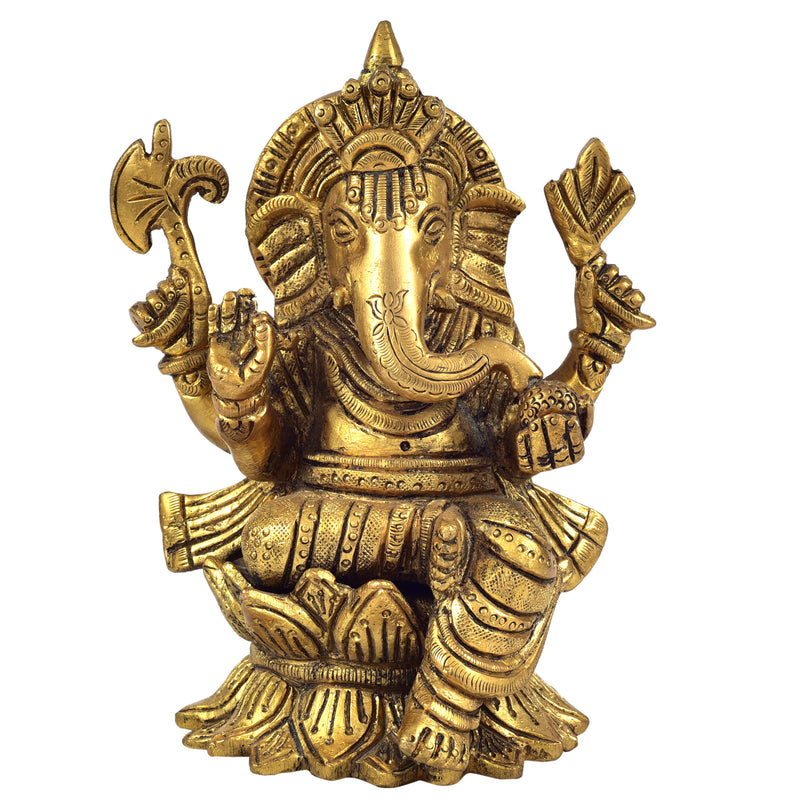 Ganesha Sitting ragaarts.myshopify.com