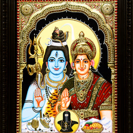 Tp Emb Shiva Parvathi ragaarts.myshopify.com
