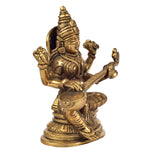 Saraswathi Sitting ragaarts.myshopify.com