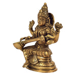 Saraswathi Sitting ragaarts.myshopify.com