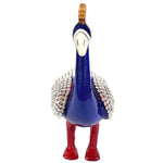 Walking Peacock with stone work & Metal Painting ragaarts.myshopify.com