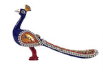 Walking Peacock with kundal work ragaarts.myshopify.com