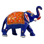 Metal Painted Elephant ragaarts.myshopify.com