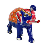 Metal Painted Elephant ragaarts.myshopify.com