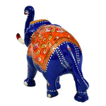 Metal Painted Elephant ragaarts.myshopify.com