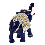 Elephant with stone work mtl pntg ragaarts.myshopify.com