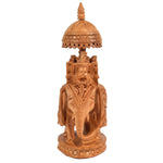 Wooden Carving Chattar Ambari ragaarts.myshopify.com