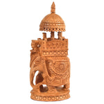 Wooden Carving Chattar Ambari ragaarts.myshopify.com