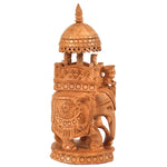 Wooden Carving Chattar Ambari ragaarts.myshopify.com