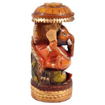 Chattar Ganesha With Wc Painting ragaarts.myshopify.com