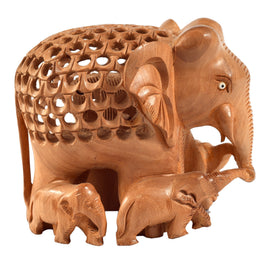 Elephant With Calves ragaarts.myshopify.com