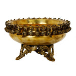 Urli With Stand - Brass