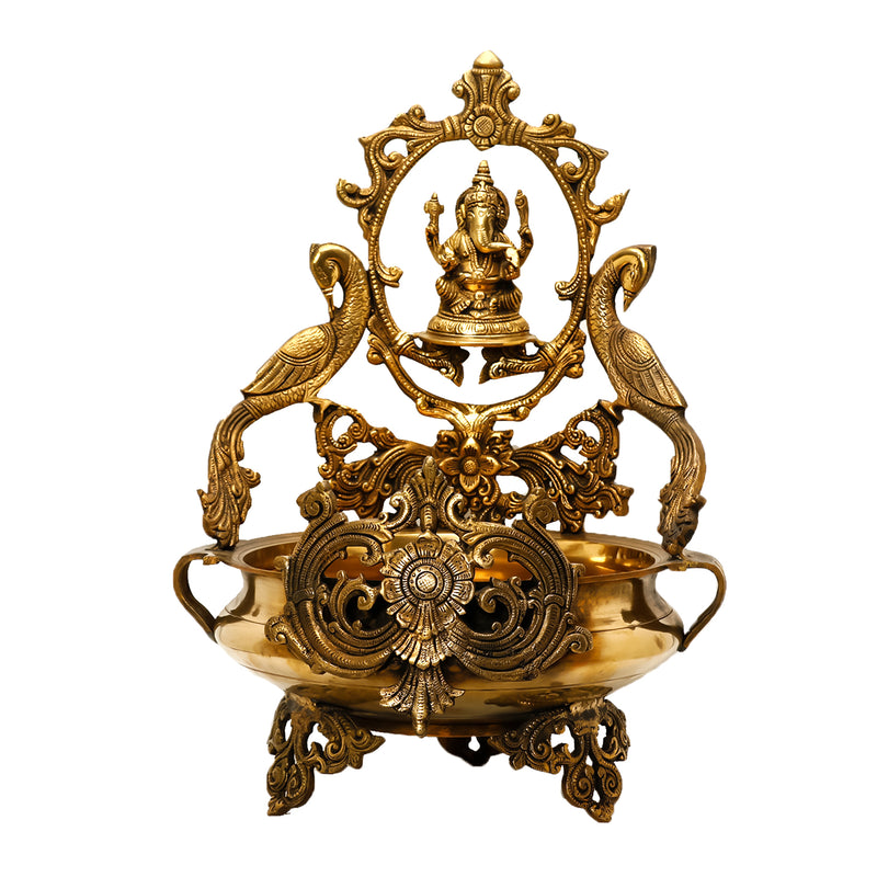 Ganesha Urli Brass