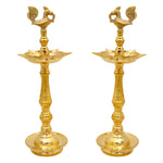 Brass Kerala Fancy Lamps pair ragaarts.myshopify.com
