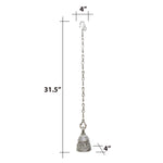 Hanging Bell With Ganesha ragaarts.myshopify.com