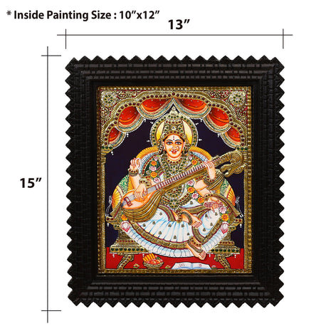 Tp Emb Saraswathi ragaarts.myshopify.com