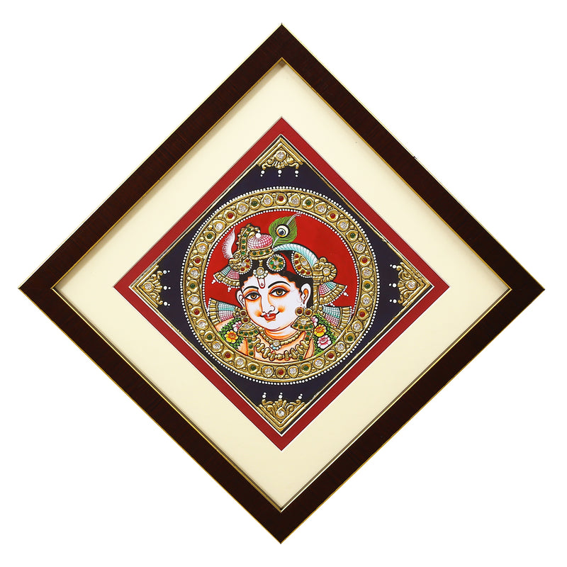 Tp Krishna Face ragaarts.myshopify.com