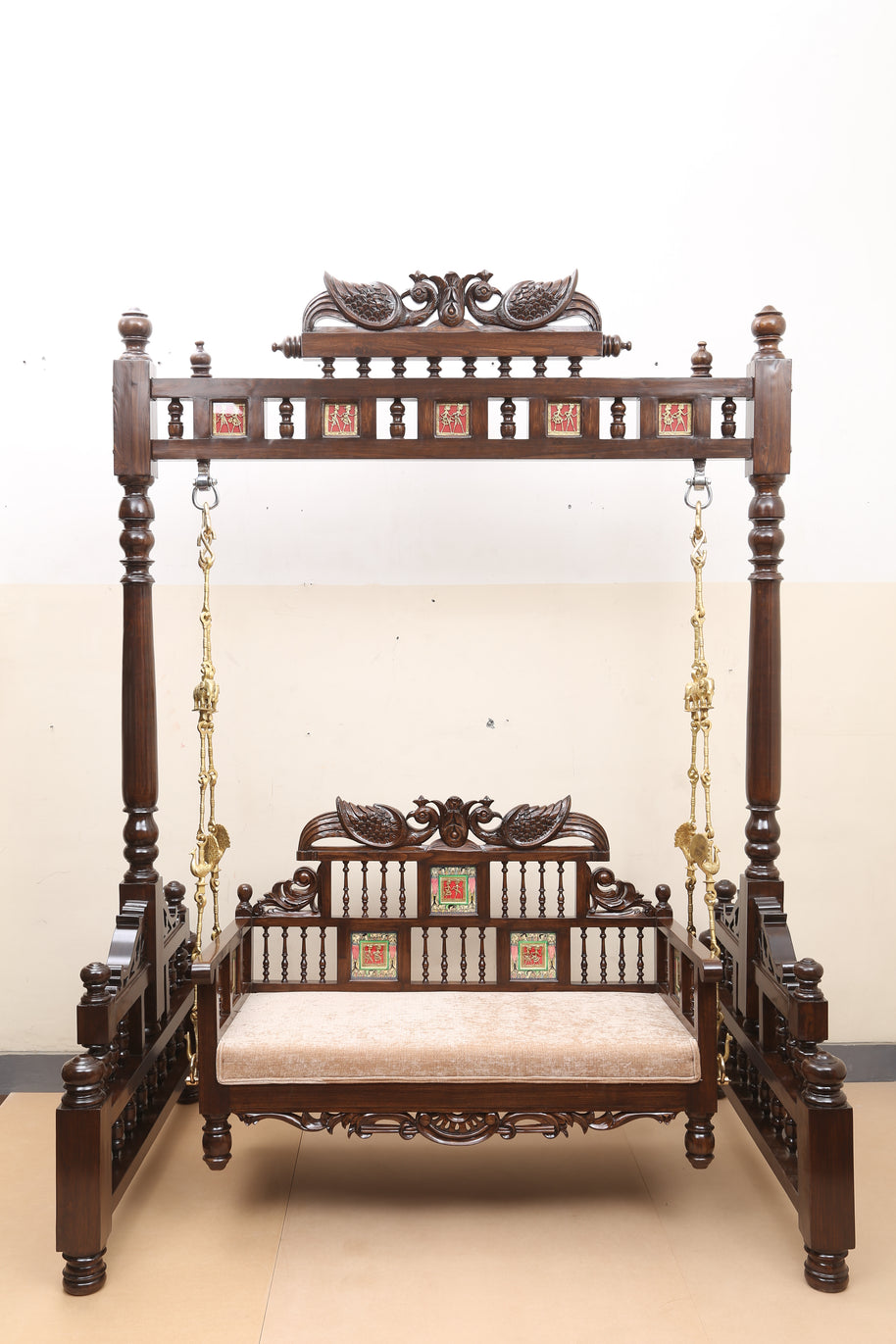 Traditional Teak Wood Jhula