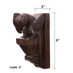 Wooden Parrot Bracket ragaarts.myshopify.com