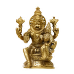 Pure Bronze Narasimha Swamy Statue