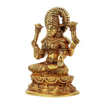 Lakshmi Sitting On Base