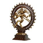 Brass Nataraja Statue | Imported - Dancing Nataraja Brass Statue