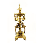 Parrot Oil Diya With Bell