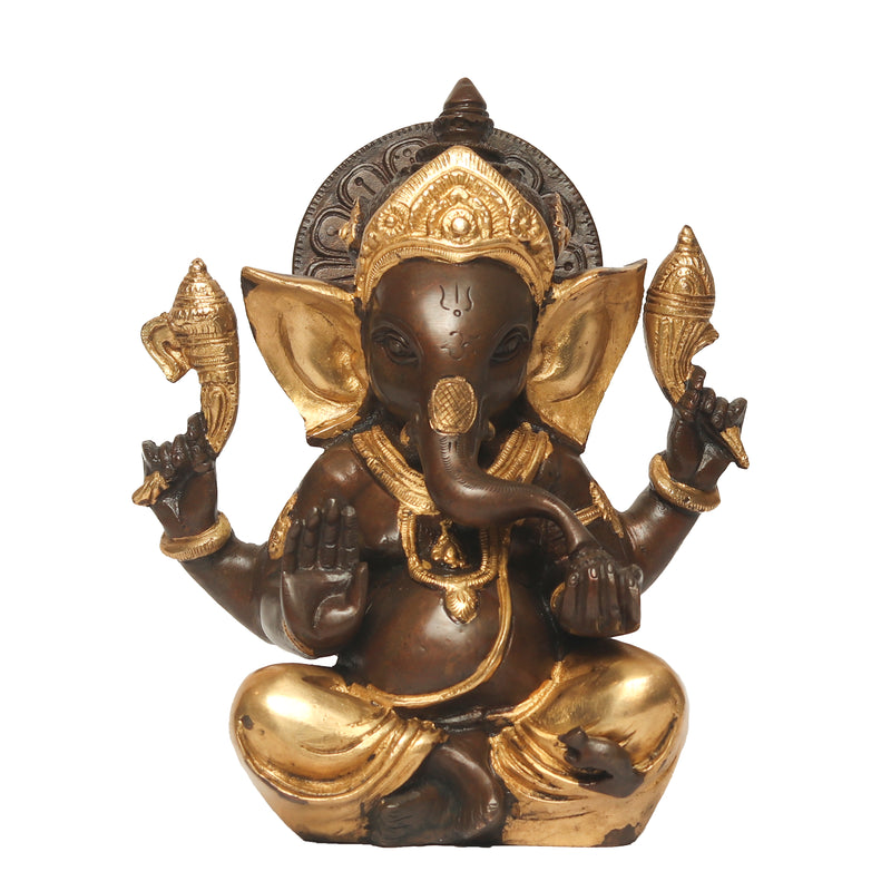 Antique Sitting Ganesha