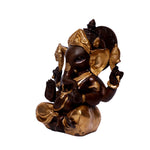 Sitting Ganesha with Antique Finish